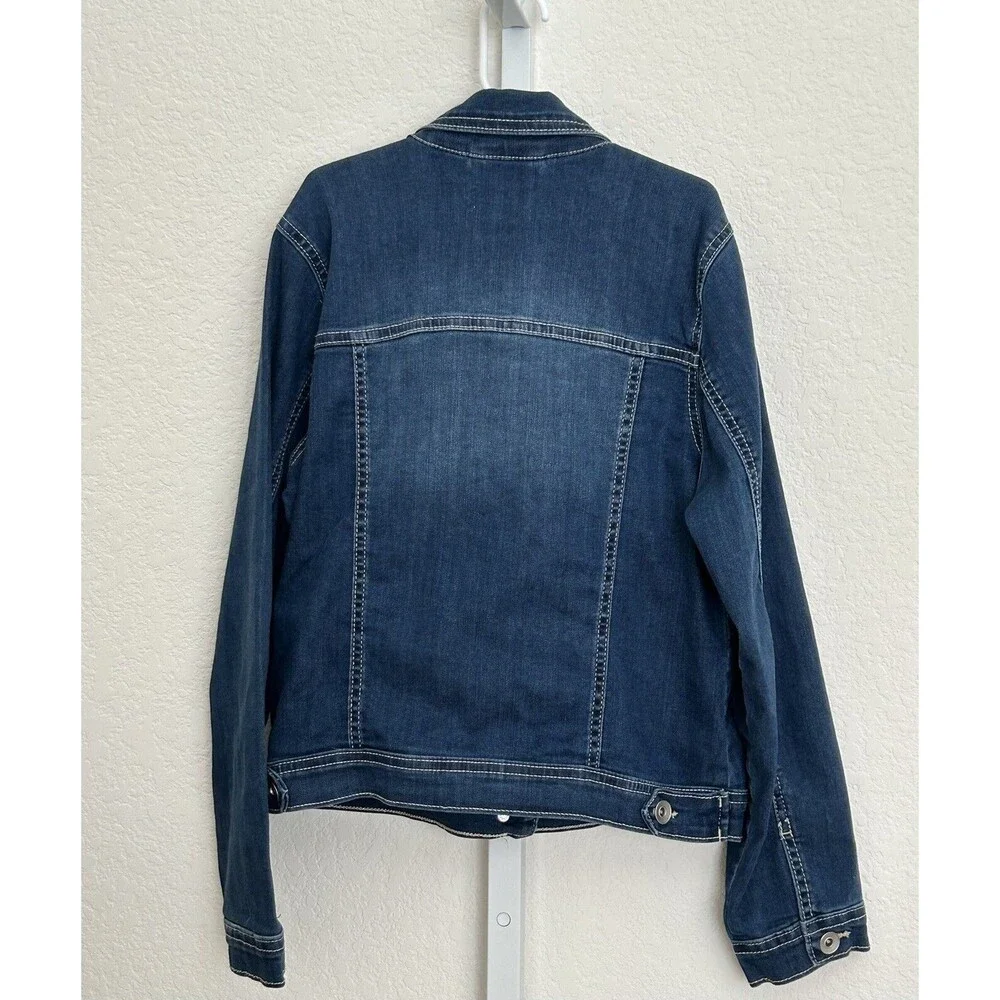 Childrens Place Girls Blue‎ Denim Jean Jacket  Size 10/13 L